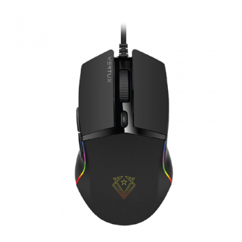 Vertux Cobalt High Accuracy Lag-Free Wired Gaming Mouse/ GREY