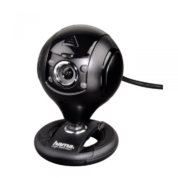 Hama | USB Spy Protect HD Webcam with Cover | Black