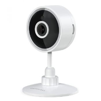 Powerology Wi-Fi Smart Home Camera 105º Wired Angle Lens - White