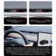 AUTO HUD SPEED DISPLAY SCREEN TESLA