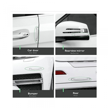 Baseus Streamlined car door bumper strip 4 pcs. transparent