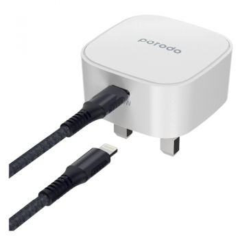Porodo Super-Compact Fast Wall Charger PD 20W