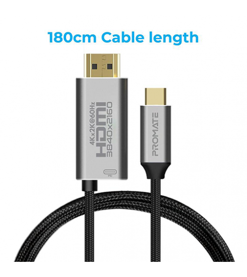 anker Meyella fordomme 4K High Definition USB-C to HDMI Cable with 60W Power Delivery - 4K High  Definition USB-C to HDMI Cable with 60W Power Delivery| Rudy Online Store