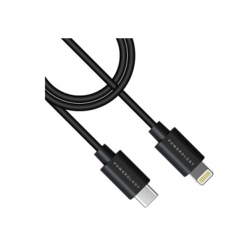 Powerology USB-C to Lightning Cable 3M - Black