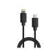 Powerology USB-C to Lightning Cable 3M - Black