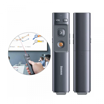 Baseus Orange Dot Wireless Presenter Red Laser