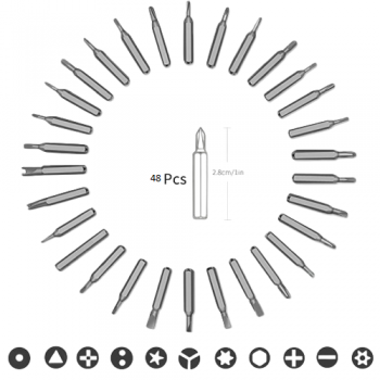 Premium steel precision screwdriver kit
