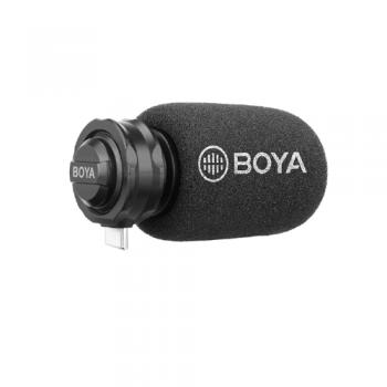 Boya Premium Audio Digital Stereo Microphone for Android USB Type C