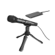 Boya BY-HM2 USB/Type-C/Lightning Digital Handheld Microphone, Black