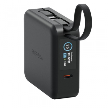 Energea Magpac Mini Plus Qi2 10K Magsafe Power Bank - Black Energea Magpac Mini Plus Qi2 10K Magsafe Power Bank - Black