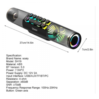 Hi-Fi Bluetooth PC Game Speaker