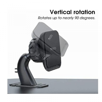 Yesido Magnetic Suction Car Mount Holder Black