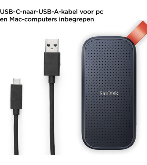 SanDisk 480GB Extreme Portable SSD USB C Drive - SanDisk 480GB