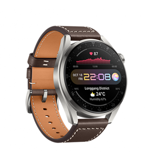 Huawei Watch 3 Pro Elite Silver Titanium Strap buy smartwatch, compare  prices in stores. Huawei Watch 3 Pro Elite Silver Titanium Strap -  opinions, photos, video review, description and characteristics |  Vedroid.com