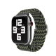 Green Braided Sololoop Adjustable Strap For Apple Watch