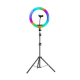 The RGB 25W Soft Ring Light Live 38cm USB with Tripod and Smart Phone Stand