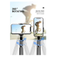 L08 Gimbal Stabilizer Selfie Stick for Smartphone Black