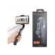 L08 Gimbal Stabilizer Selfie Stick for Smartphone Black