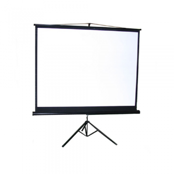 Portable projector screen for indoor and outdoor home and office uses